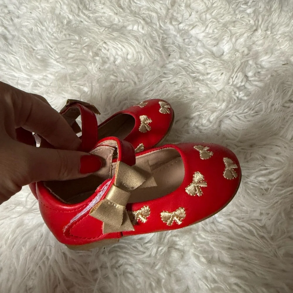 Babygirl red flats